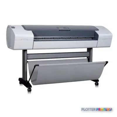 HP Designjet T610 44-in Printer large-format printer with stand and media tray