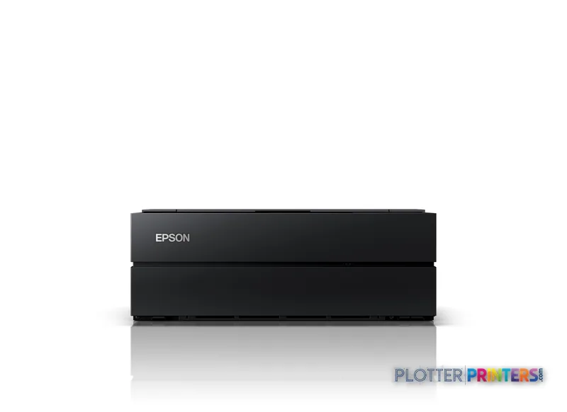 Epson SureColor SC-P700 large format printer product image, black inkjet printer shown from front angle