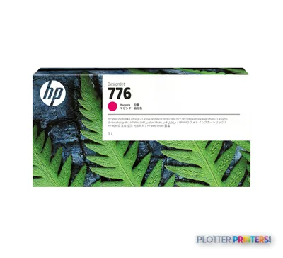 HP 776 1-liter Magenta Ink Cartridge