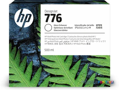 HP 776 500-ml Gloss Enhancer Ink Cartridge