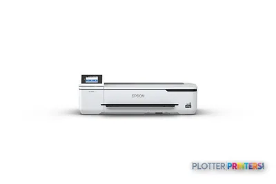 Epson SureColor SC-T3130N large format printer product image showing white inkjet printer with display panel