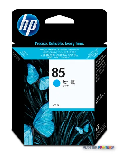 HP 85 28-ml Cyan DesignJet Ink Cartridge