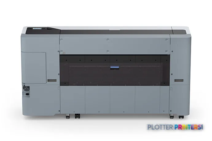 Epson SureColor P8570DR large-format printer product image showing front view with gray and black chassis