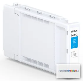 Epson UltraChrome PRO6 Cyan Ink Cartridge, 110 ml (T49A220)