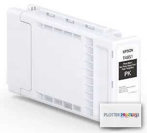 Epson UltraChrome PRO6 Photo Black Ink Cartridge, 350 ml (T48S120)