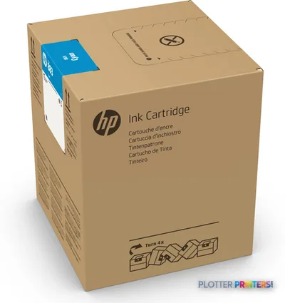 HP 883 5-liter Cyan Latex Ink Cartridge
